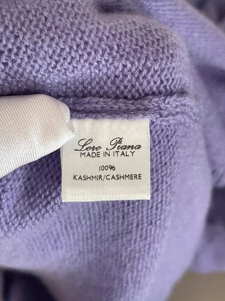 Loro Piana Loro Piana Purple Cashmere Cardigan Set Size US M / EU 48-50 / 2 - 7 Thumbnail