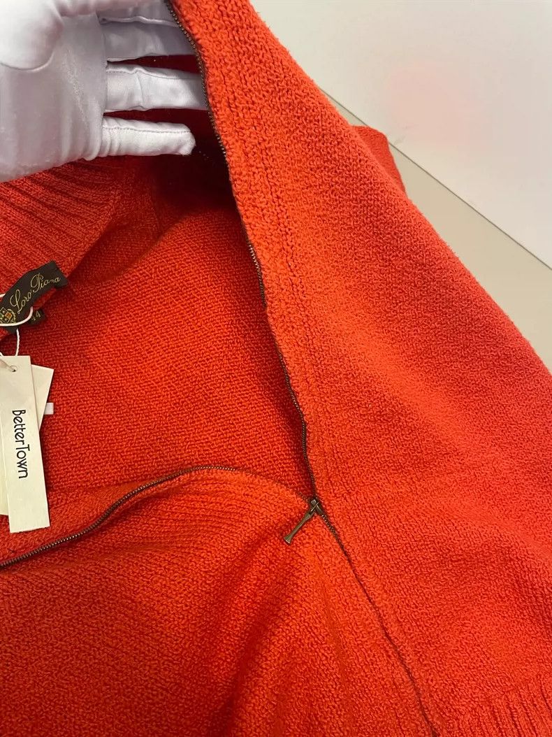 Loro Piana Loro Piana Red Cotton Long Sleeve Jacket Size US L / EU 52-54 / 3 - 8 Thumbnail