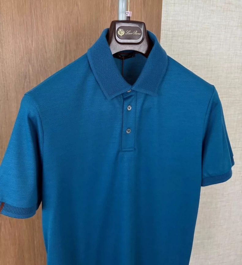 Loro Piana Loro Piana Short Sleeve Cashmere Polo Size US M / EU 48-50 / 2 - 2 Thumbnail
