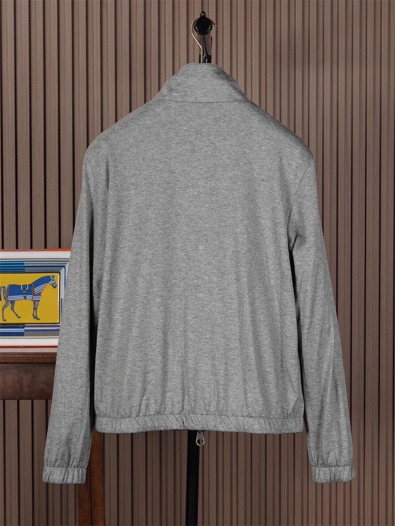 Loro Piana Loro Piana Men's Double-Sided Bomber Jacket Size US M / EU 48-50 / 2 - 3 Thumbnail