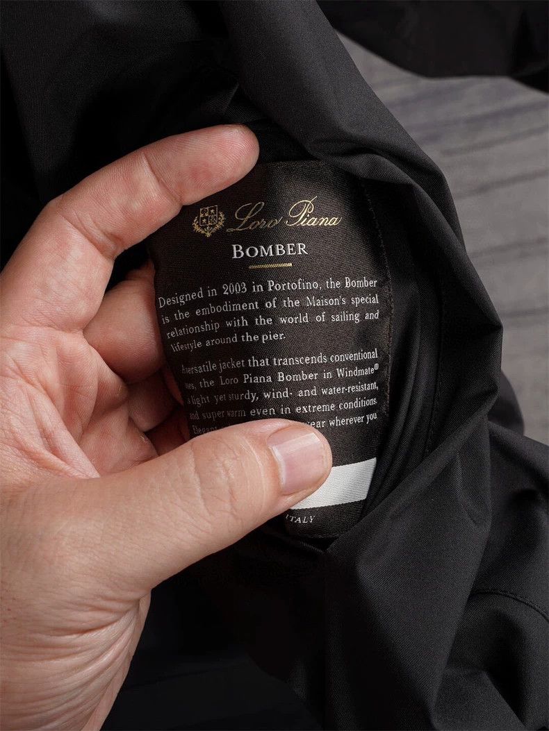 Loro Piana Loro Piana Men's Double-Sided Bomber Jacket Size US M / EU 48-50 / 2 - 4 Thumbnail