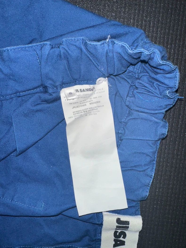 Jil Sander Jil Sander+ Blue Cotton Beach Shorts - dmc Size US 30 / EU 46 - 3 Thumbnail