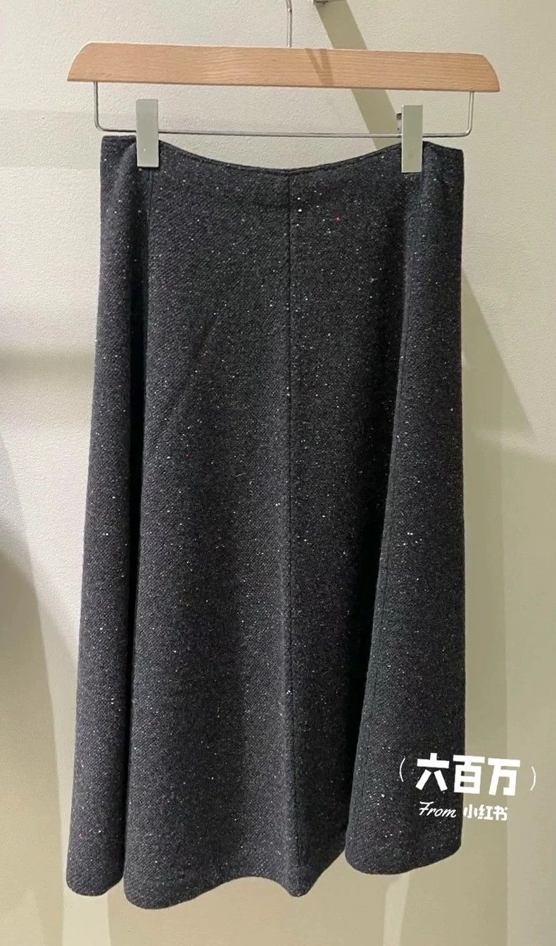 Loro Piana Loro Piana Baby Cashmere Midi Skirt - dmc Size US 28 / EU 44 - 2 Thumbnail