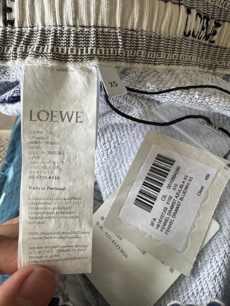 Loewe LOEWE SS23 Anise Print Unisex Shorts - dmc Size US 30 / EU 46 - 5 Thumbnail