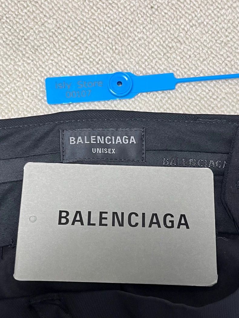 Balenciaga Balenciaga Layered Shirt-Paneled Wide-Leg Pants - dmc Size US 32 / EU 48 - 4 Thumbnail