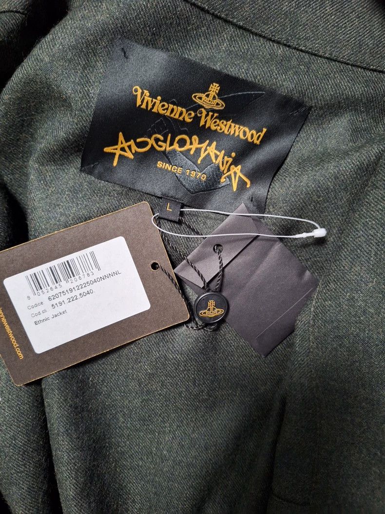 Vivienne Westwood Vivienne Westwood Asymmetric Collar Jacket - dmc Size US L / EU 52-54 / 3 - 6 Thumbnail