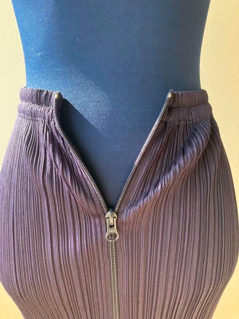 Issey Miyake Issey Miyake Classic Zipper Skirt - dmc Size US 30 / EU 46 - 7 Thumbnail