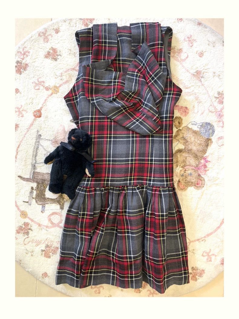 Vivienne Westwood Vivienne Westwood Vintage Plaid Dress - dmc Size US 32 / EU 48 - 2 Thumbnail