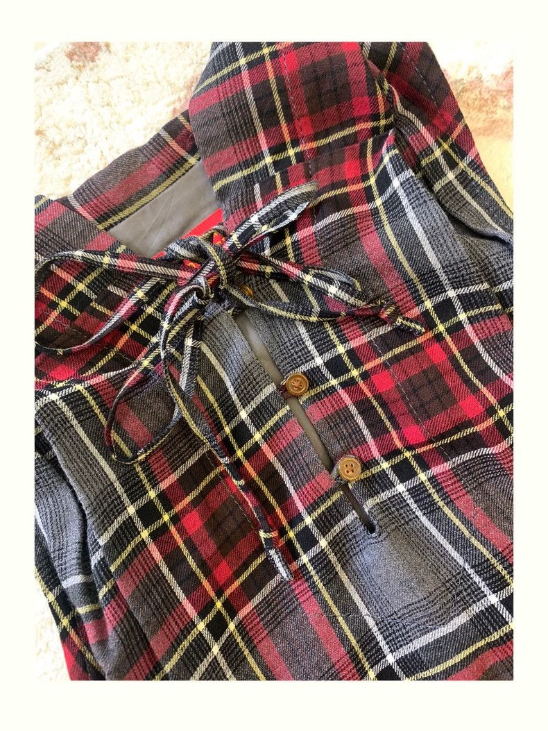 Vivienne Westwood Vivienne Westwood Vintage Plaid Dress - dmc Size US 32 / EU 48 - 3 Thumbnail