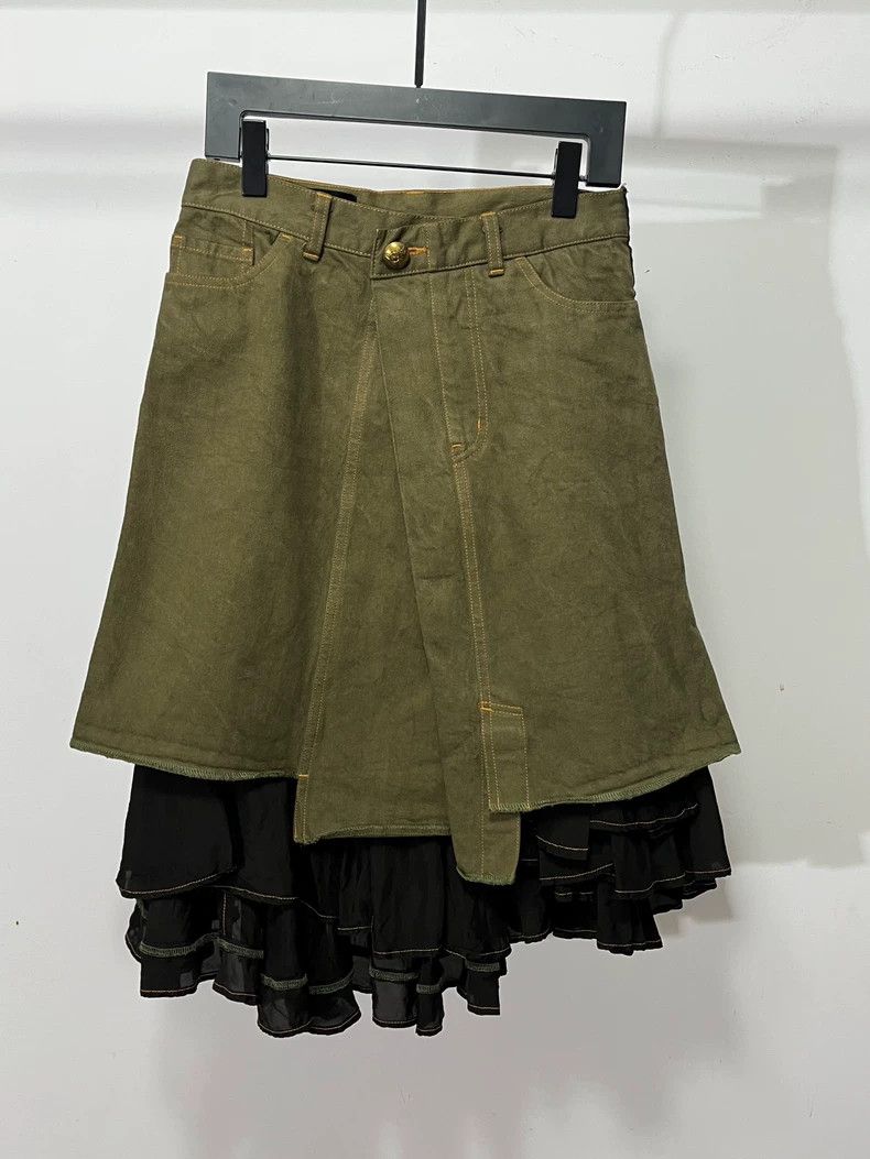 Comme des Garcons Comme des Garcons Deconstructed Denim Skirt - dmc Size US 30 / EU 46 - 3 Thumbnail