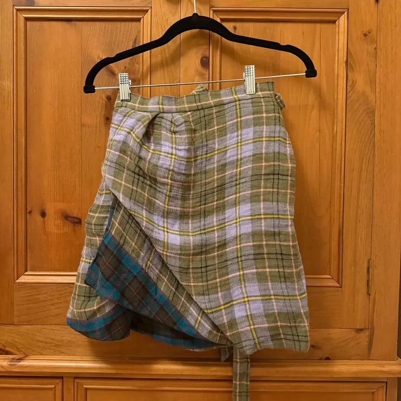 Vivienne Westwood Vivienne Westwood Plaid Wrap Mini Skirt Zora - dmc Size 26" / US 2 / IT 38 - 2 Thumbnail