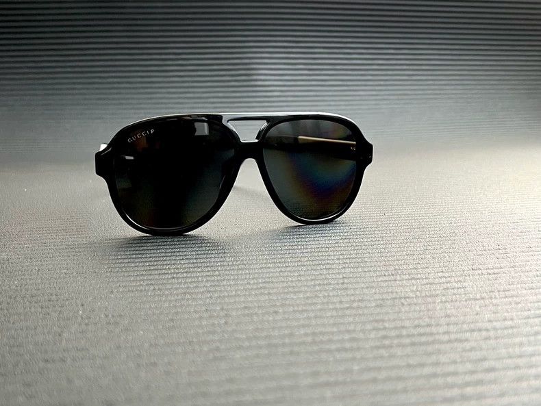 Gucci Gucci Pilot Frame Sunglasses Black - dmc Size ONE SIZE - 2 Thumbnail