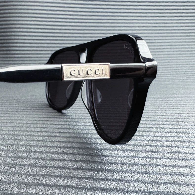 Gucci Gucci 23SS Pilot Sunglasses Black - dmc Size ONE SIZE - 4 Thumbnail