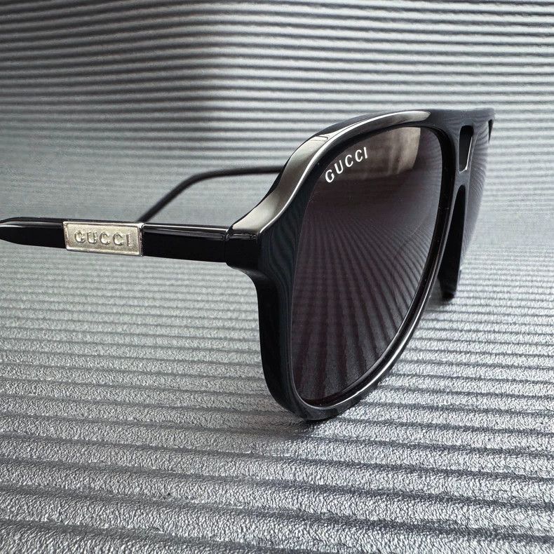 Gucci Gucci 23SS Pilot Sunglasses Black - dmc Size ONE SIZE - 5 Thumbnail