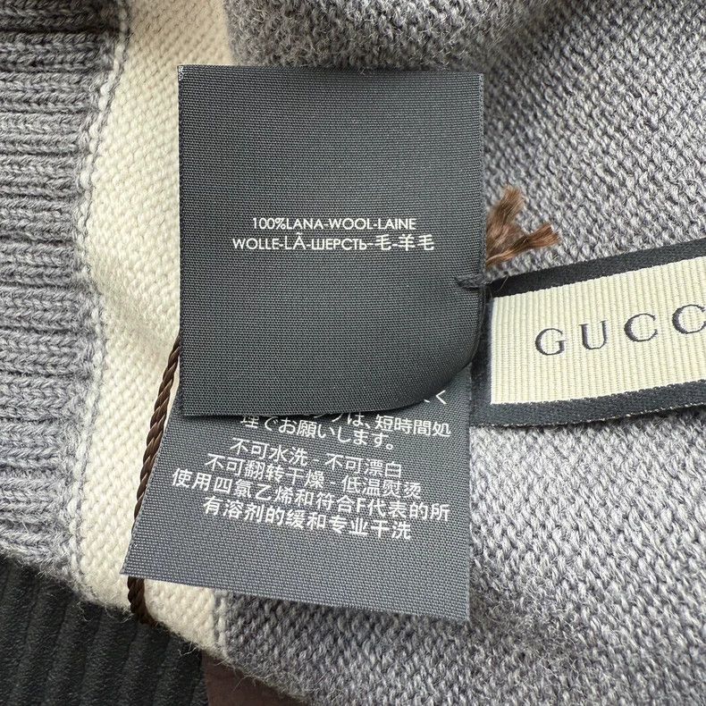 Gucci Gucci Logo Metallic Knit Beanie Hat - dmc Size ONE SIZE - 7 Thumbnail