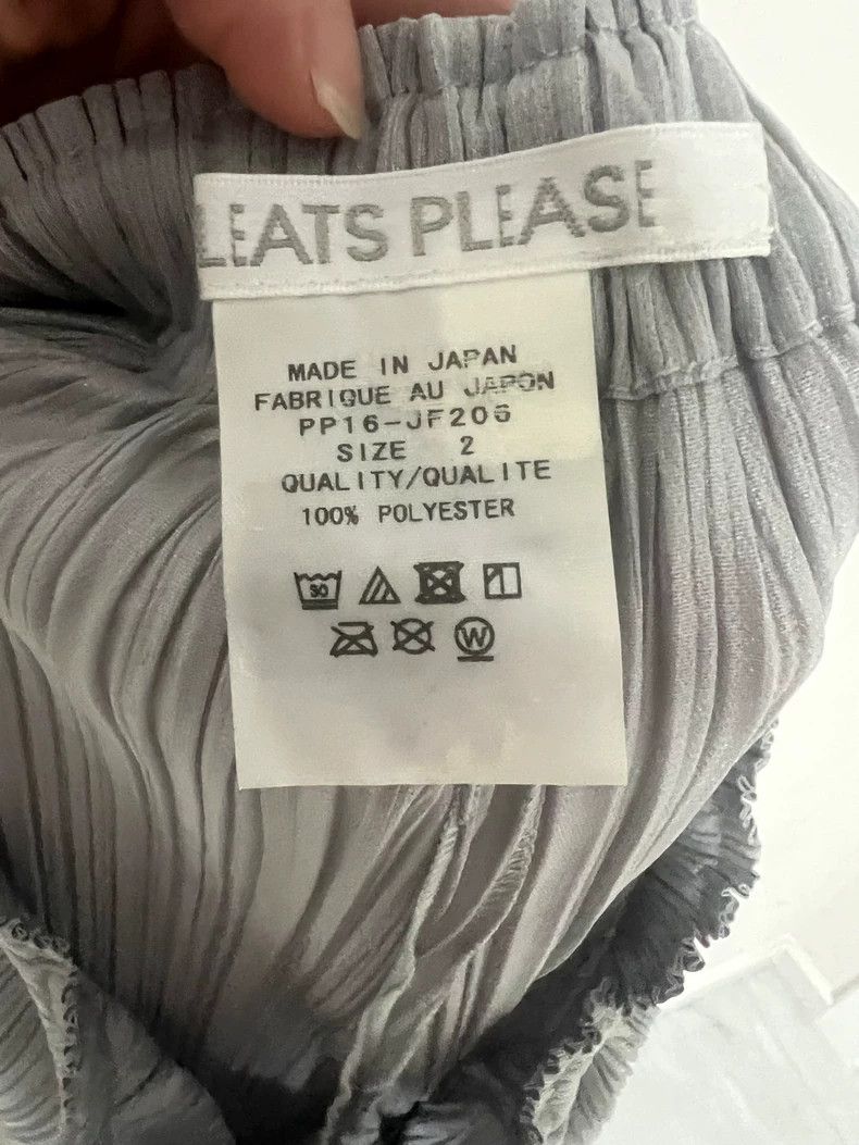 Issey Miyake Issey Miyake Classic Silver Gray Wide-leg Pants - dmc Size 28" / US 6 / IT 42 - 2 Thumbnail