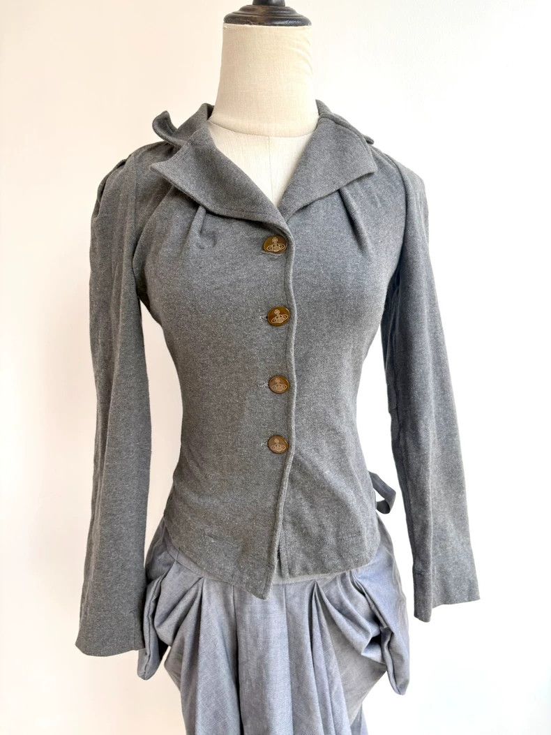 Vivienne Westwood Vivienne Westwood Gray Top Coat XS - dmc Size XS / US 0-2 / IT 36-38 - 3 Thumbnail