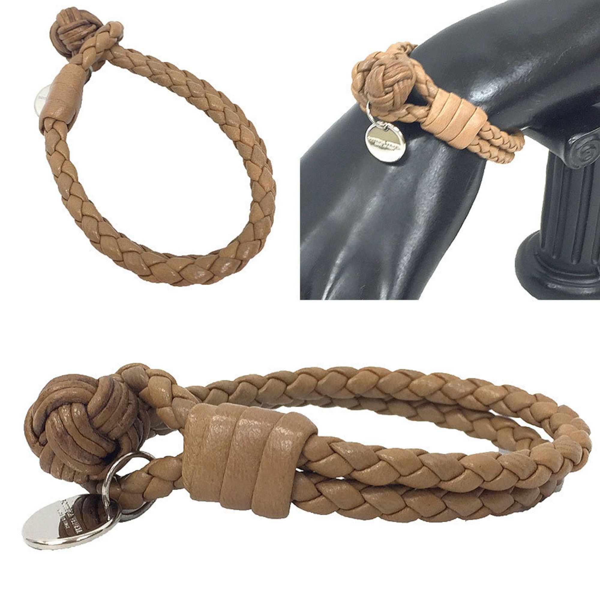 Bottega Veneta BOTTEGA VENETA Intrecciato Bracelet Camel Beige Bottega Size ONE SIZE - 2 Thumbnail