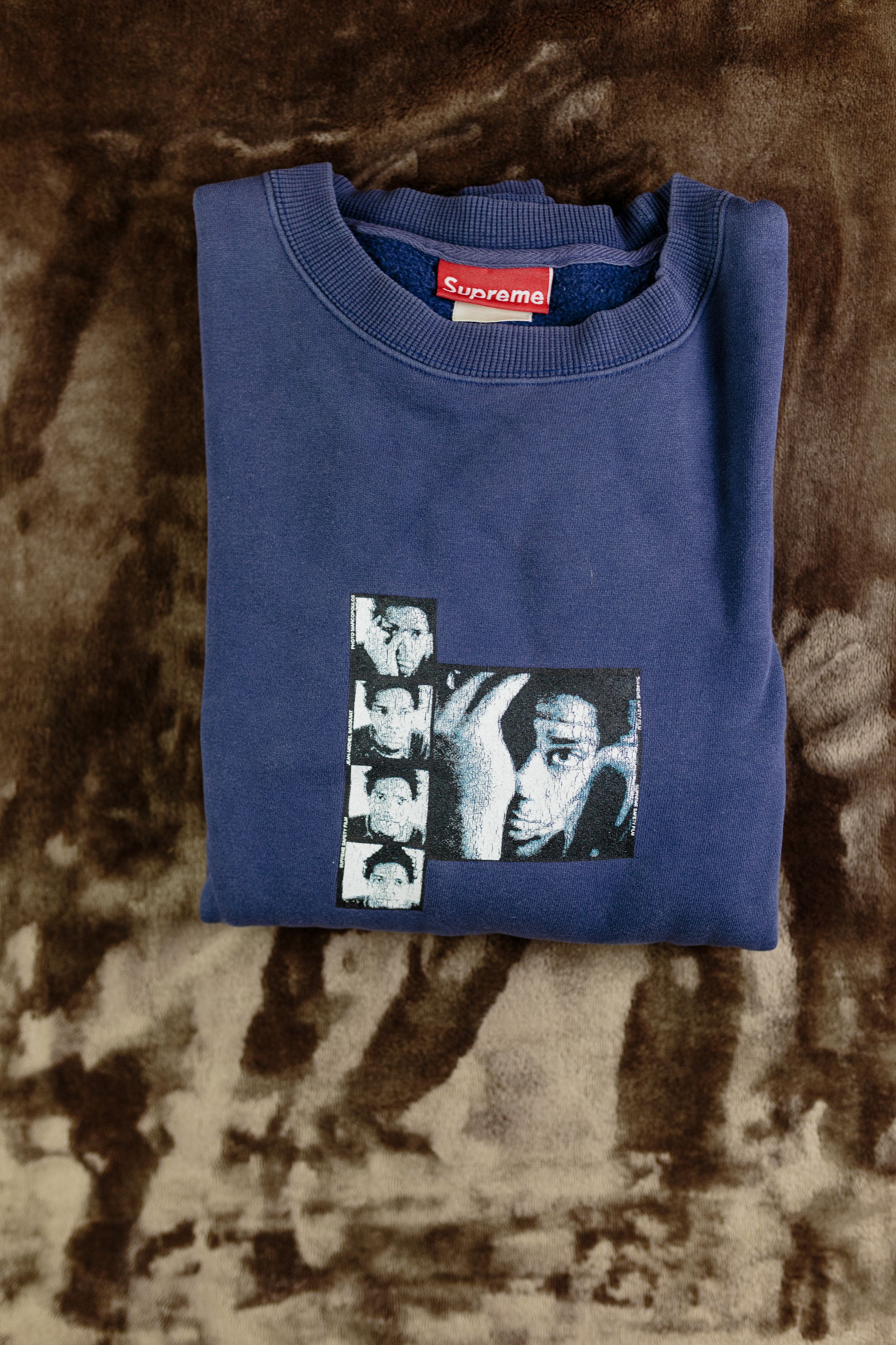 Supreme 1996 Ari Marcopoulos Basquiat Film Strip Sweatshirt