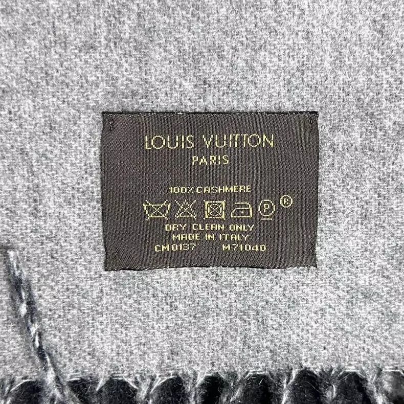 Louis Vuitton Louis Vuitton Monogram Logo Cashmere Scarf - dmc Size ONE SIZE - 3 Thumbnail