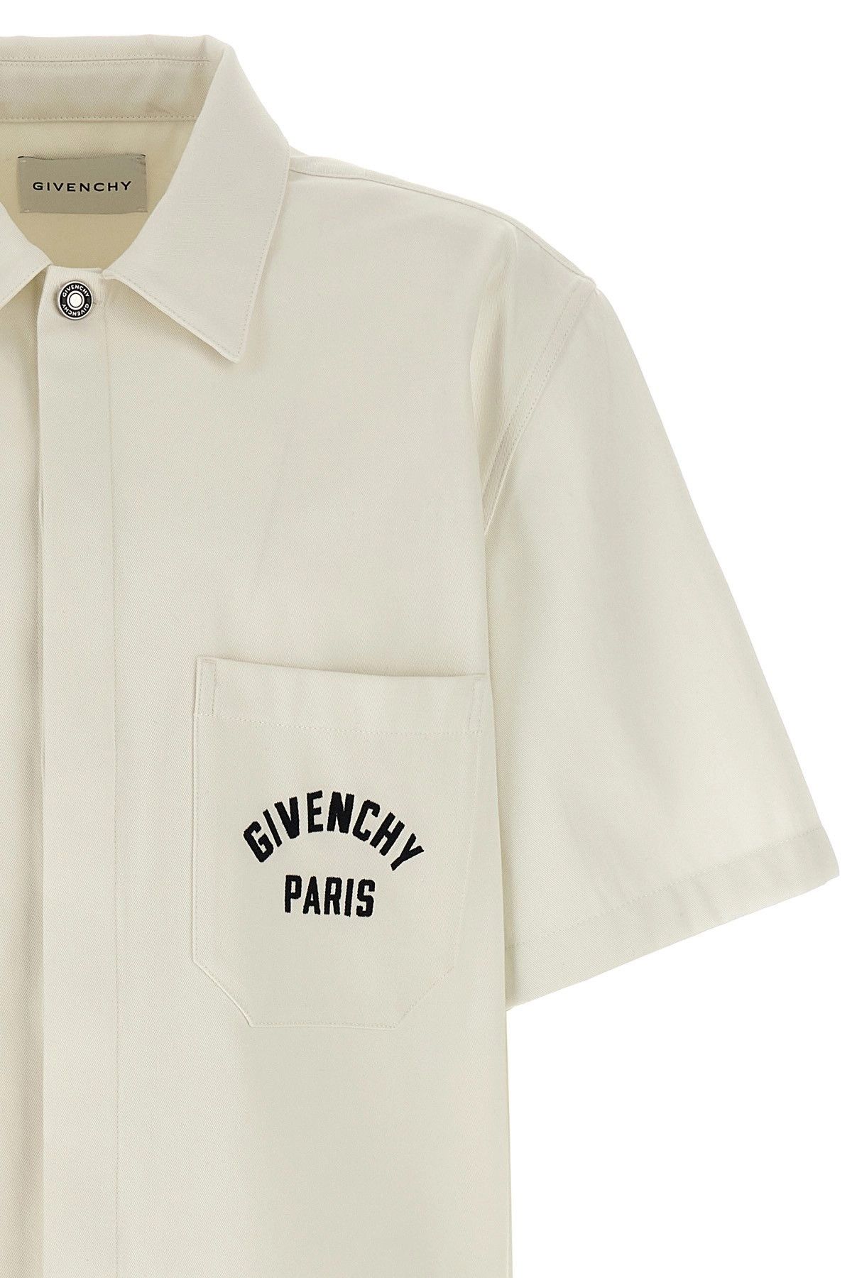 Givenchy Logo embroidery shirt Size US L / EU 52-54 / 3 - 3 Thumbnail