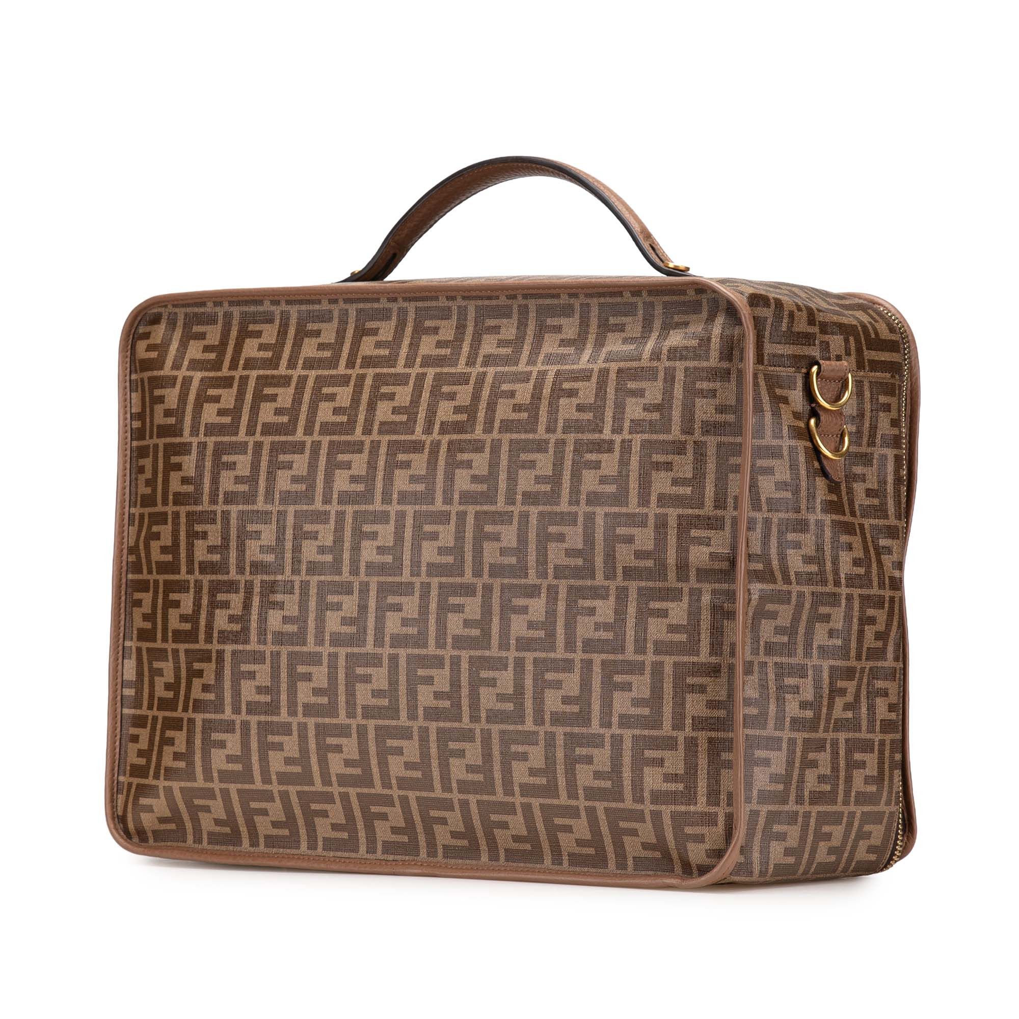 Fendi Fendi Zucca Coated Canvas Karligraphy Travel Bag Size ONE SIZE - 2 Thumbnail
