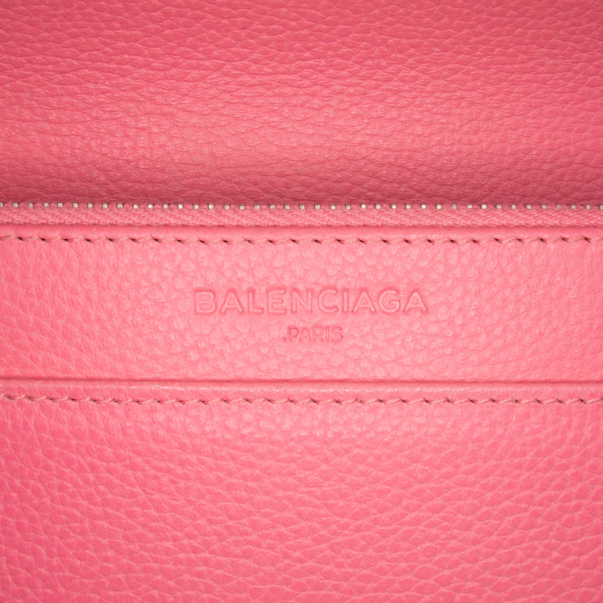 Balenciaga Balenciaga Grained Calfskin Motocross Classic Wallet on Chain Size ONE SIZE - 5 Thumbnail