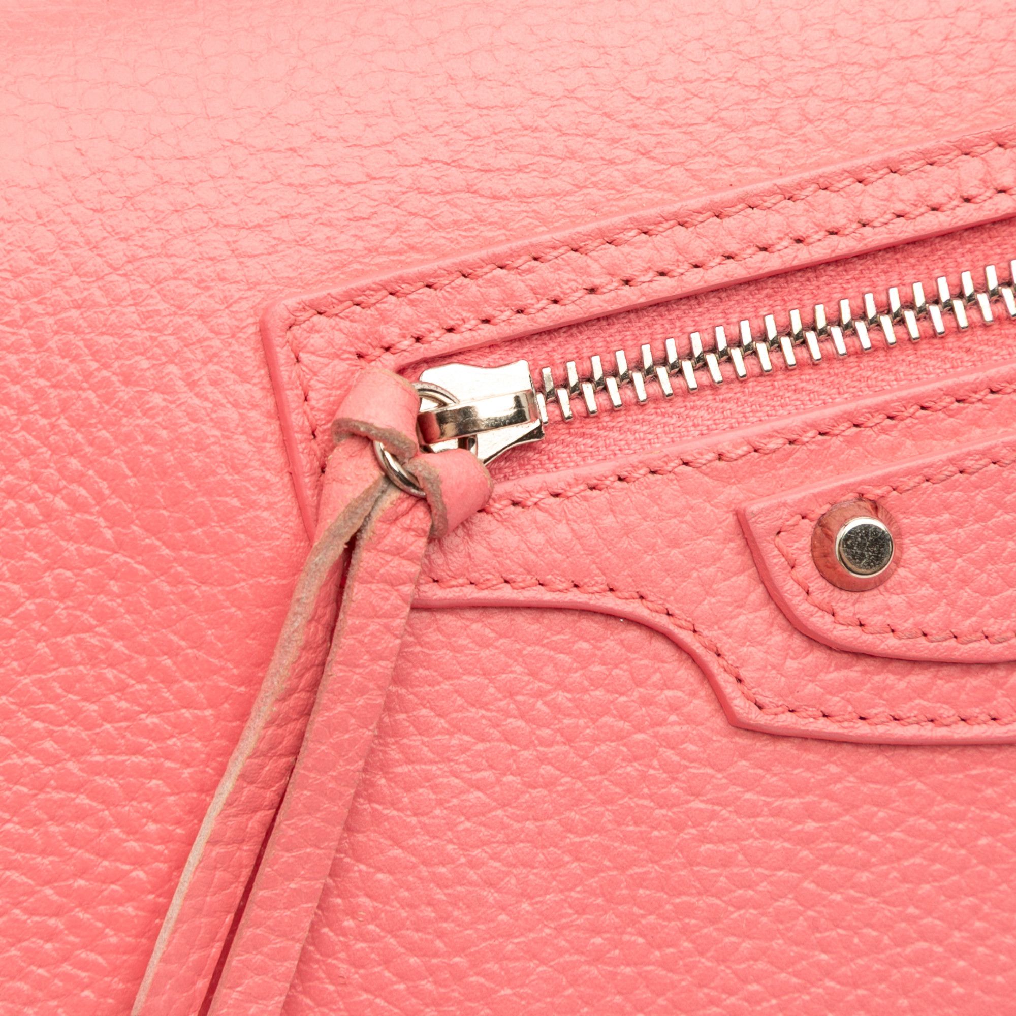Balenciaga Balenciaga Grained Calfskin Motocross Classic Wallet on Chain Size ONE SIZE - 7 Thumbnail