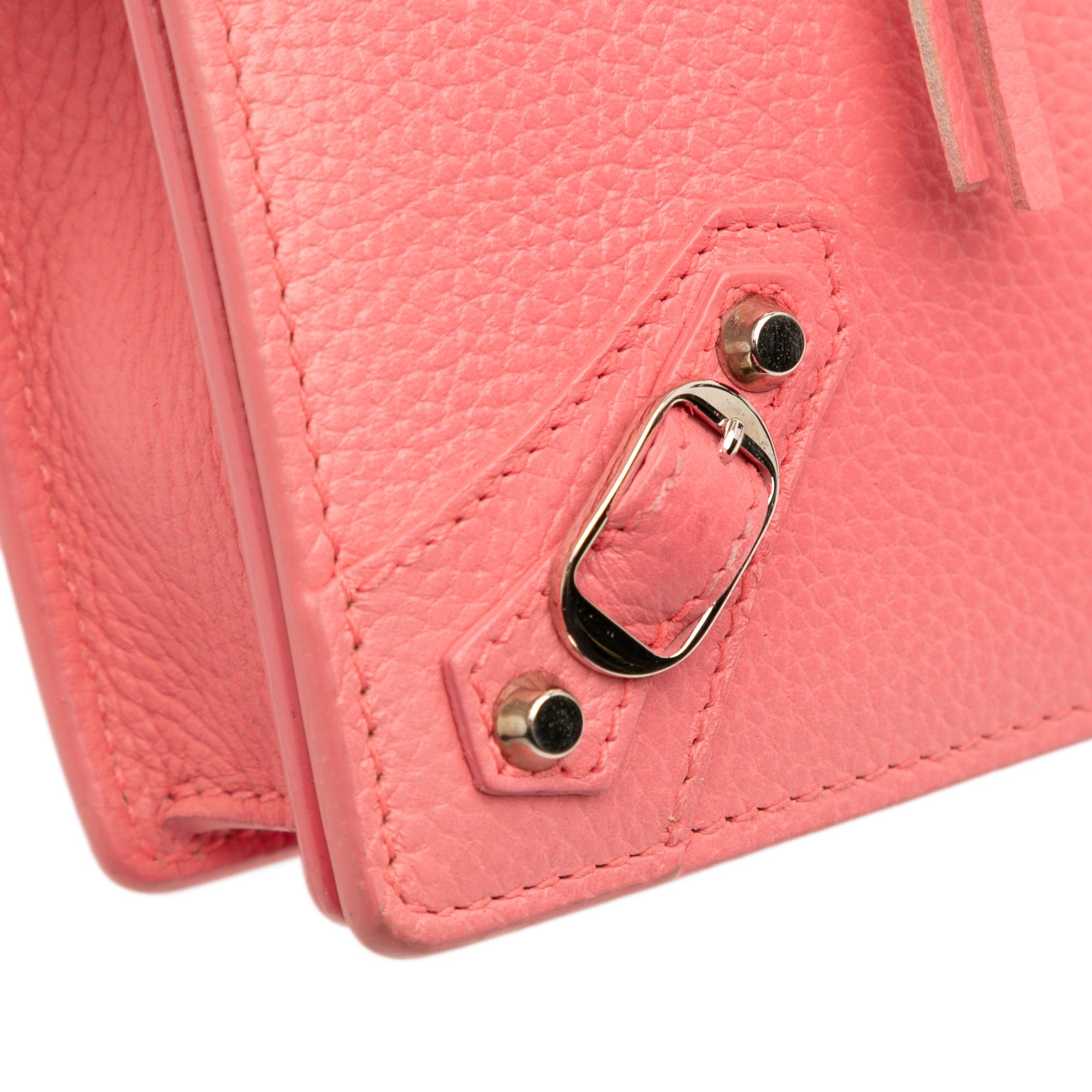 Balenciaga Balenciaga Grained Calfskin Motocross Classic Wallet on Chain Size ONE SIZE - 8 Thumbnail
