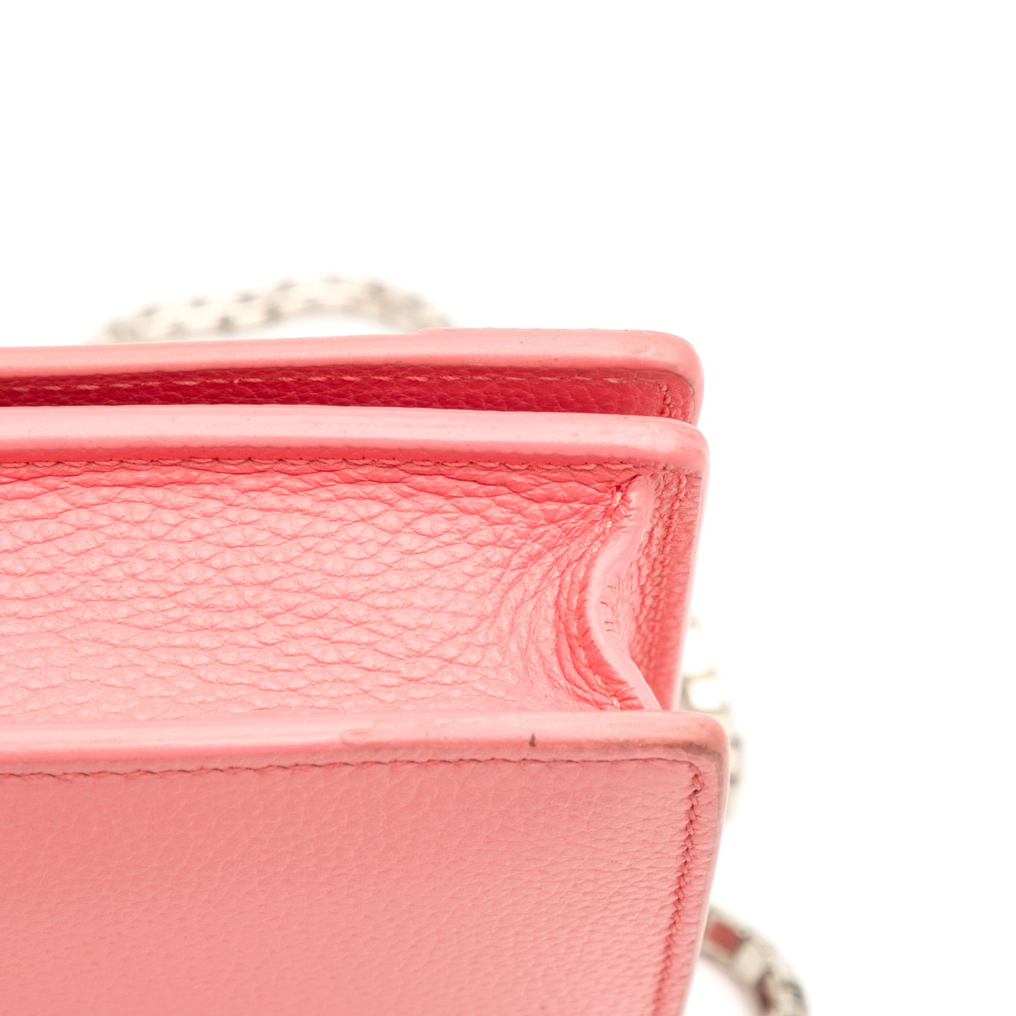Balenciaga Balenciaga Grained Calfskin Motocross Classic Wallet on Chain Size ONE SIZE - 10 Thumbnail