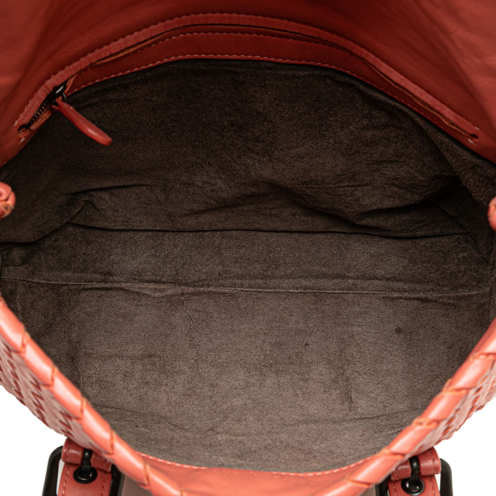 Bottega Veneta Bottega Veneta Leather Intrecciato Flap Satchel Size ONE SIZE - 4 Thumbnail