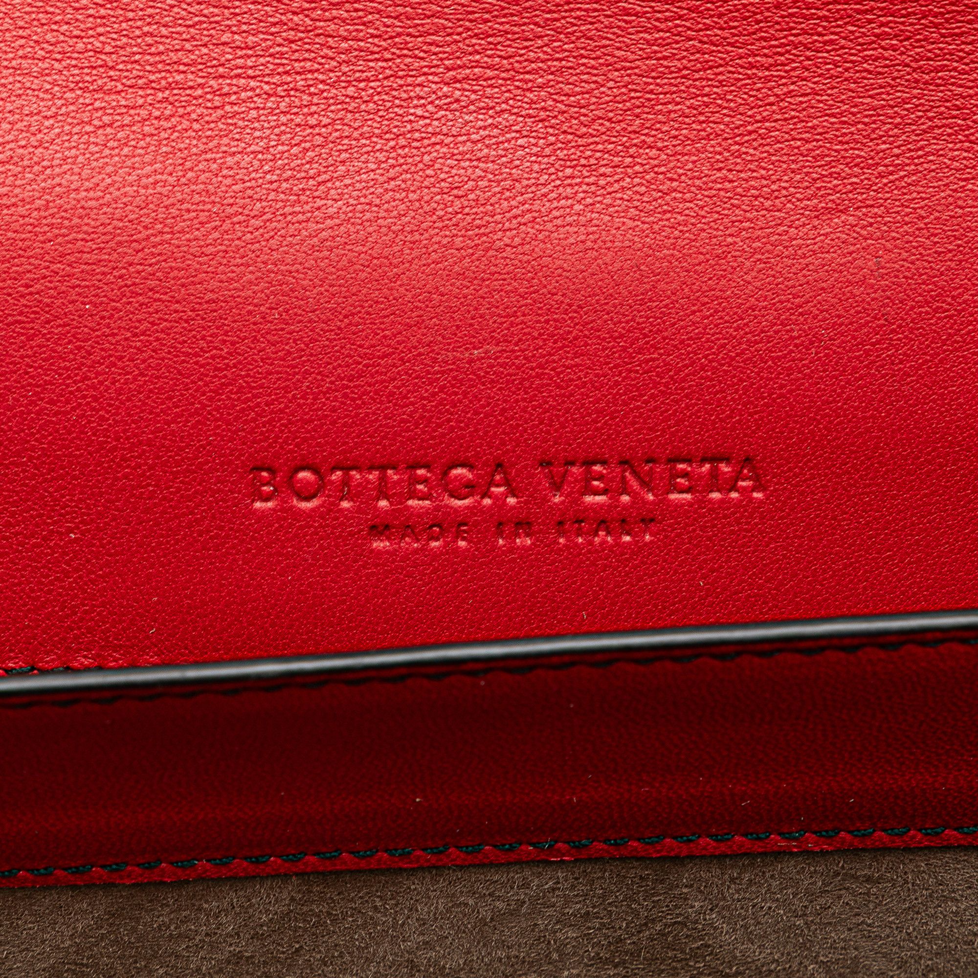Bottega Veneta Bottega Veneta Nappa Intrecciato Microstud Montebello Crossbody Size ONE SIZE - 5 Thumbnail