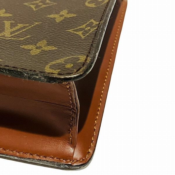 Louis Vuitton Louis Vuitton Louis Vuitton Pochette Homme Monogram Clutch Bag Canvas Clutch Bag M51795 Size ONE SIZE - 8 Thumbnail
