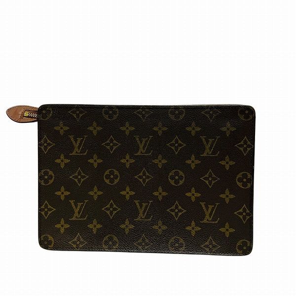 Louis Vuitton Louis Vuitton Louis Vuitton Pochette Homme Monogram Clutch Bag Canvas Clutch Bag M51795 Size ONE SIZE - 2 Thumbnail