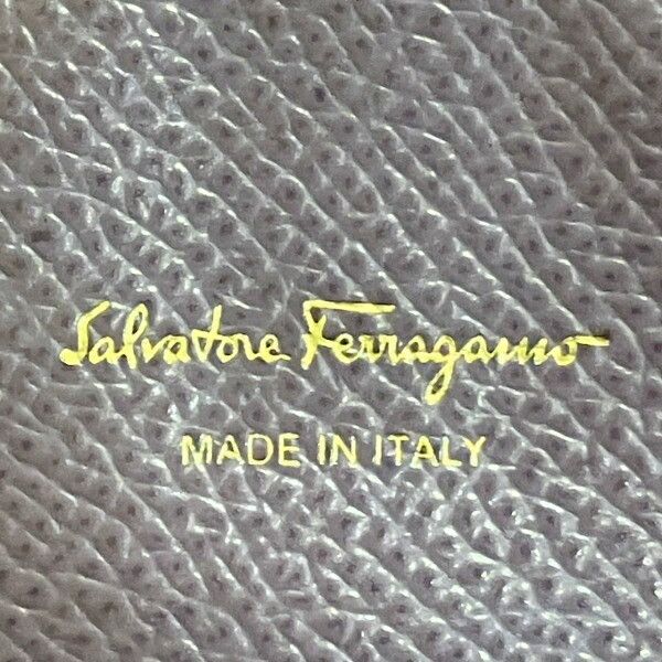Salvatore Ferragamo Salvatore Ferragamo Salvatore Ferragamo Gancini Leather Wallet Leather Long Wallet 22D150 Size ONE SIZE - 4 Thumbnail