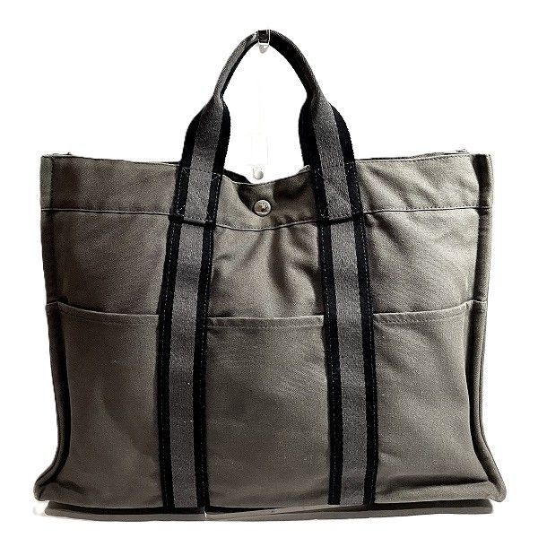 Hermes Hermes Hermes Fourre Tout MM Canvas Handbag Canvas Handbag Size ONE SIZE - 2 Thumbnail