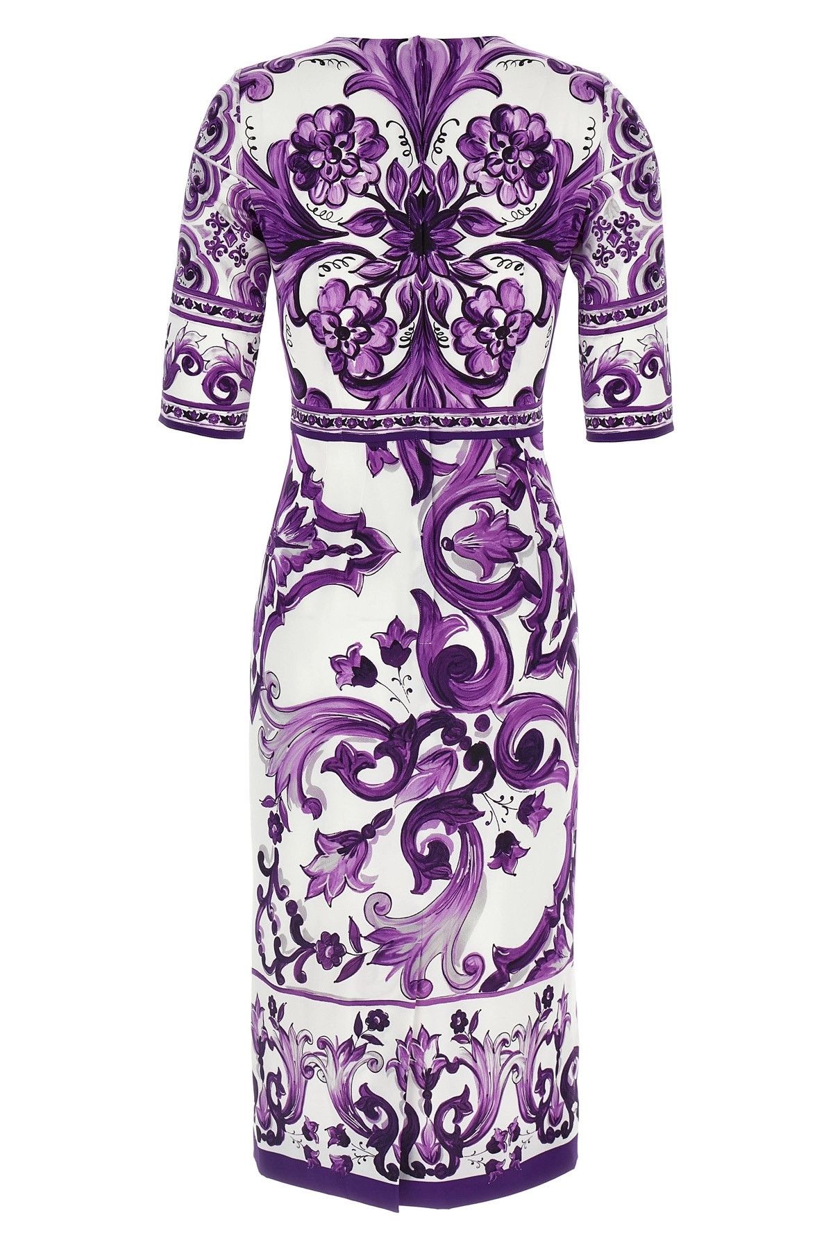 Dolce & Gabbana 'Maiolica' print dress Size XS / US 0-2 / IT 36-38 - 3 Thumbnail