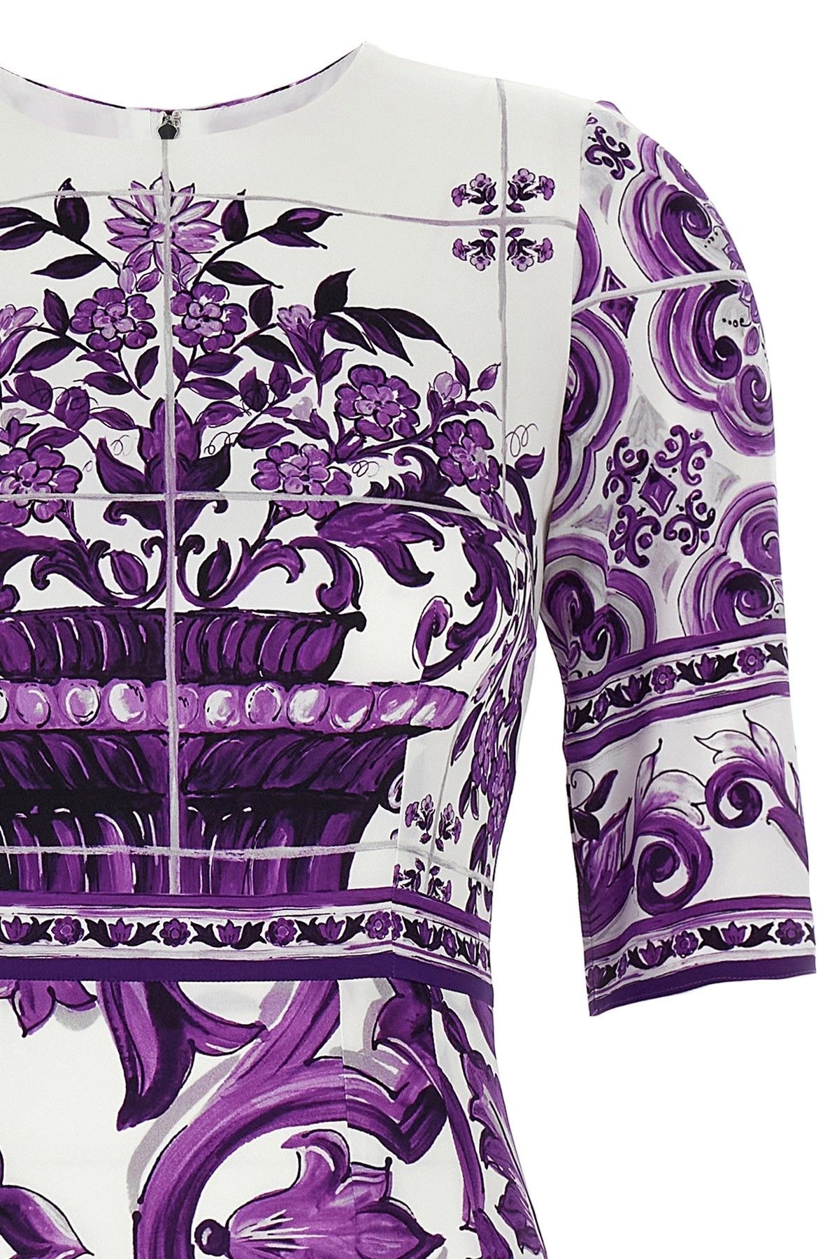 Dolce & Gabbana 'Maiolica' print dress Size XS / US 0-2 / IT 36-38 - 4 Thumbnail