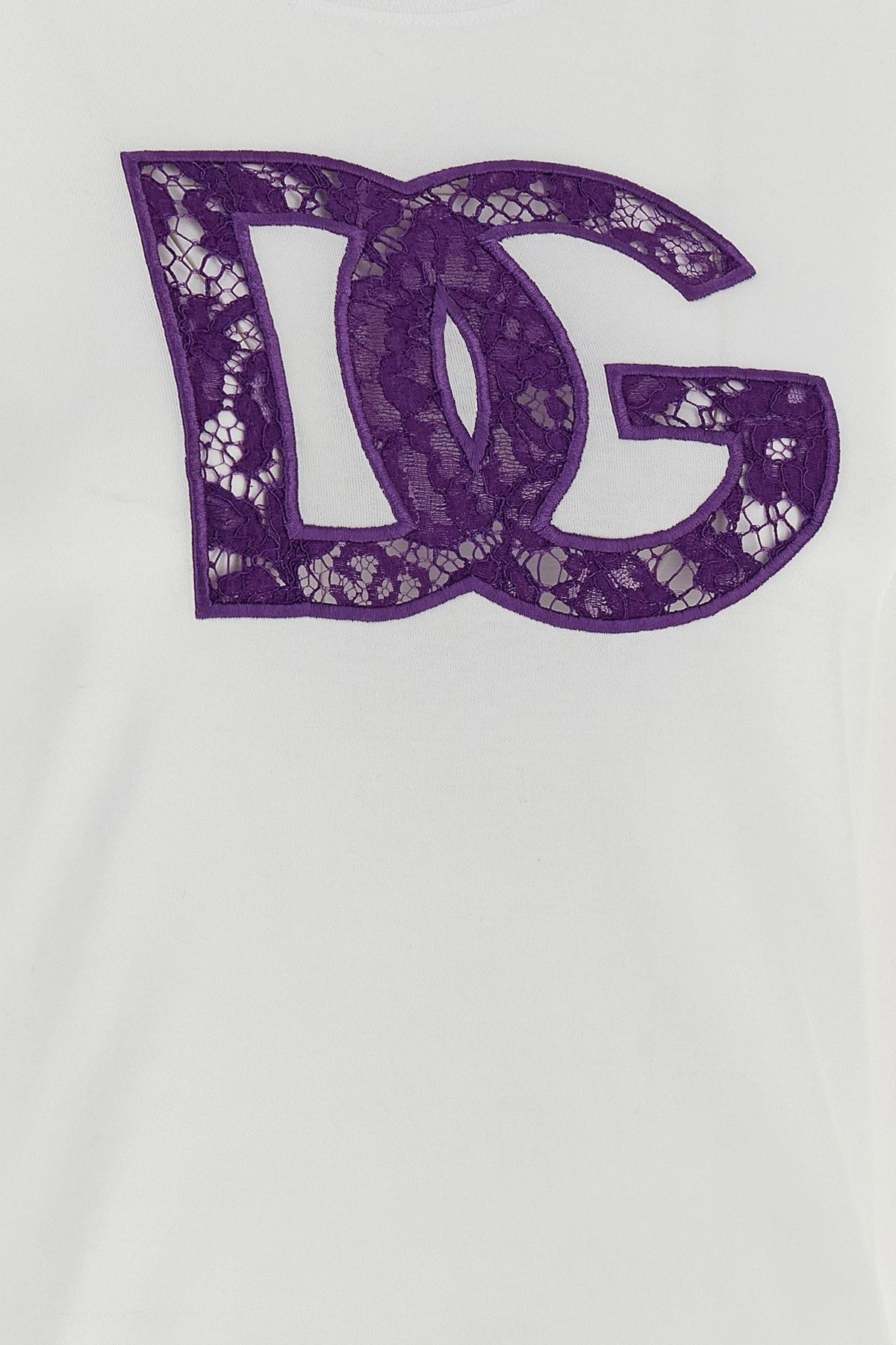 Dolce & Gabbana Lace T-shirt Size M / US 6-8 / IT 42-44 - 5 Thumbnail