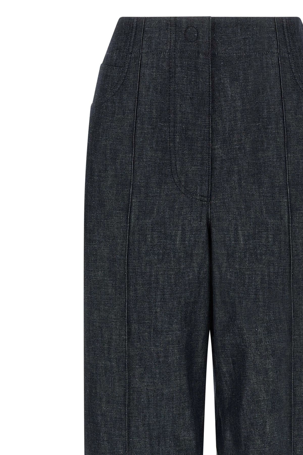 Fendi 'Fendi Roma' patch jeans Size 26" / US 2 / IT 38 - 3 Thumbnail