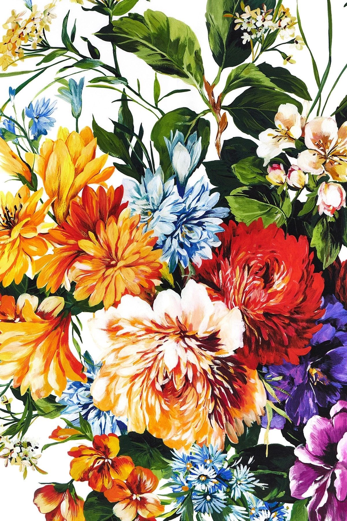 Dolce & Gabbana Floral print scarf Size ONE SIZE - 3 Thumbnail