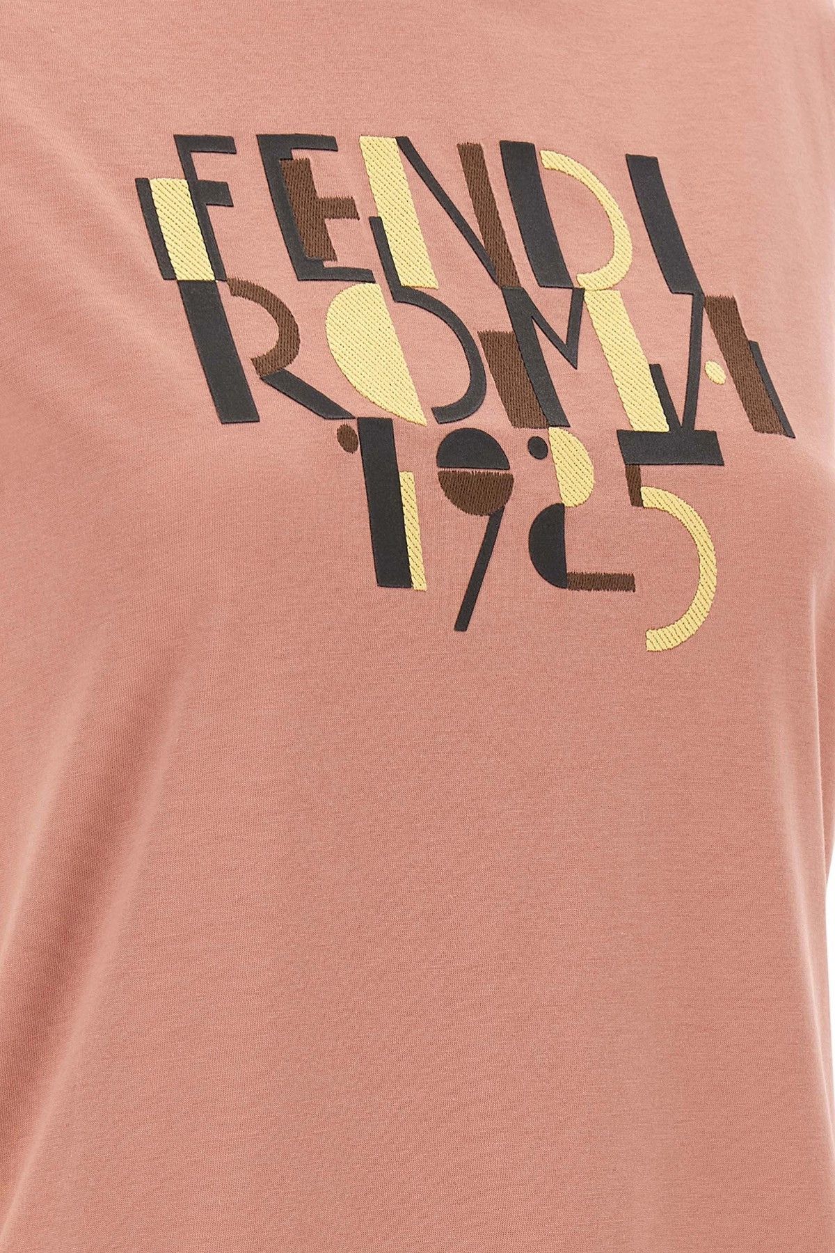 Fendi 'Fendi Roma 1925' T-shirt Size L / US 10 / IT 46 - 4 Thumbnail