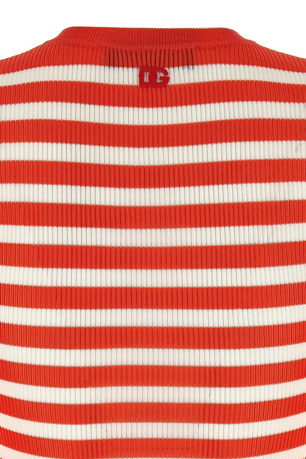 Dolce & Gabbana Striped viscose cardigan Size S / US 4 / IT 40 - 4 Thumbnail