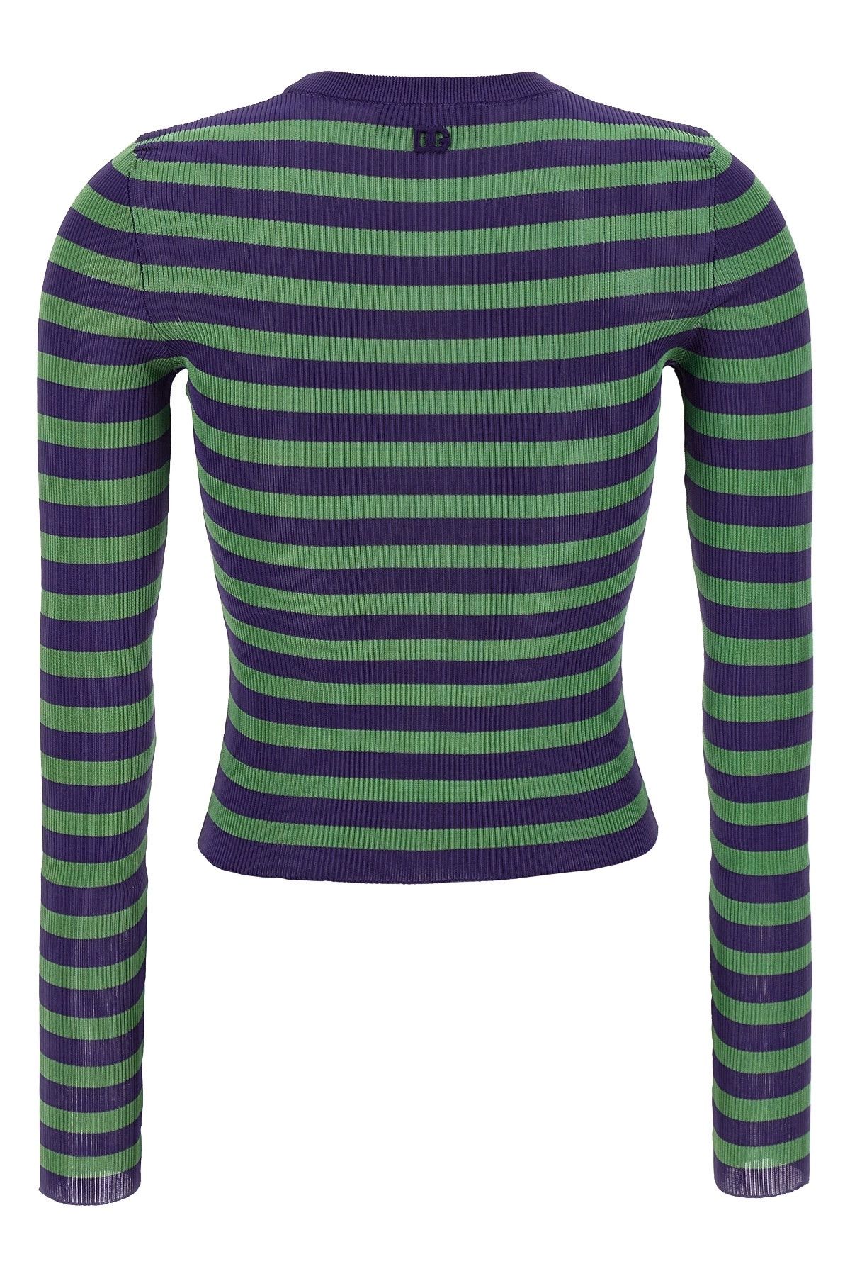 Dolce & Gabbana Striped viscose sweater Size M / US 6-8 / IT 42-44 - 2 Thumbnail