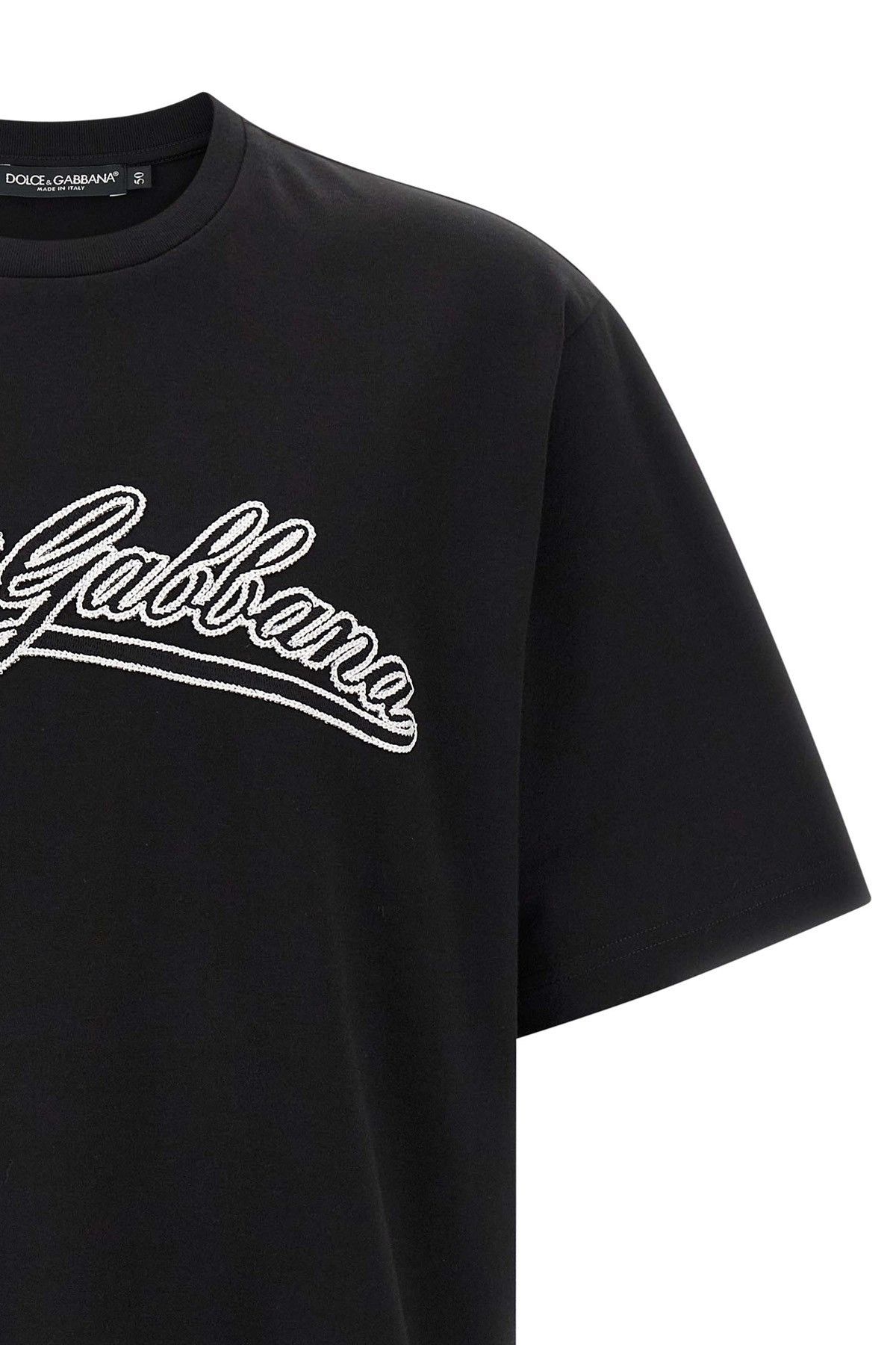 Dolce & Gabbana Logo embroidery t-shirt Size US XL / EU 56 / 4 - 3 Thumbnail