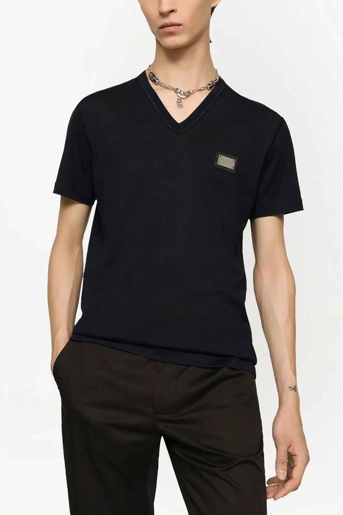 Dolce & Gabbana Logo T-shirt Size US XL / EU 56 / 4 - 2 Thumbnail