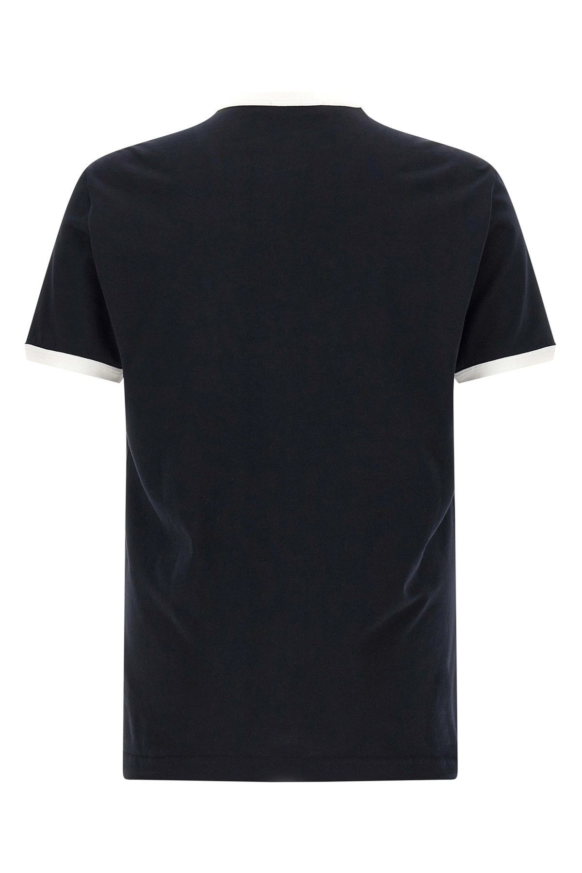 Dolce & Gabbana Velvet logo t-shirt Size US M / EU 48-50 / 2 - 2 Thumbnail