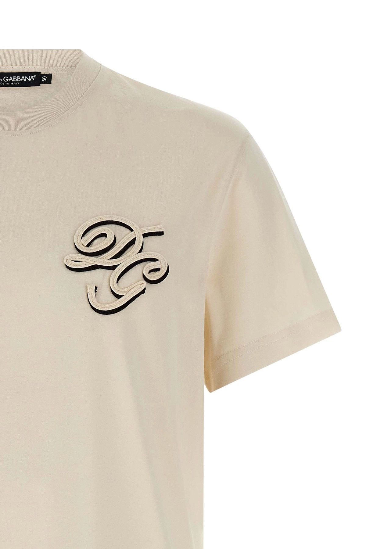 Dolce & Gabbana Double embroidery t-shirt Size US XL / EU 56 / 4 - 4 Thumbnail