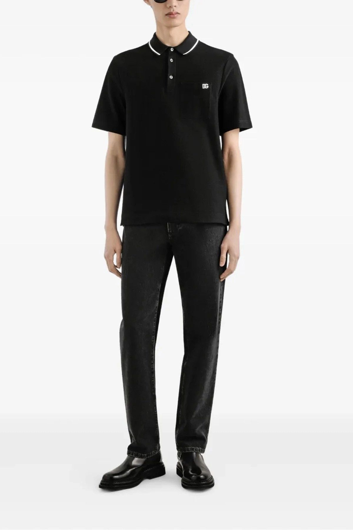 Dolce & Gabbana Embroidery polo shirt Size US S / EU 44-46 / 1 - 2 Thumbnail