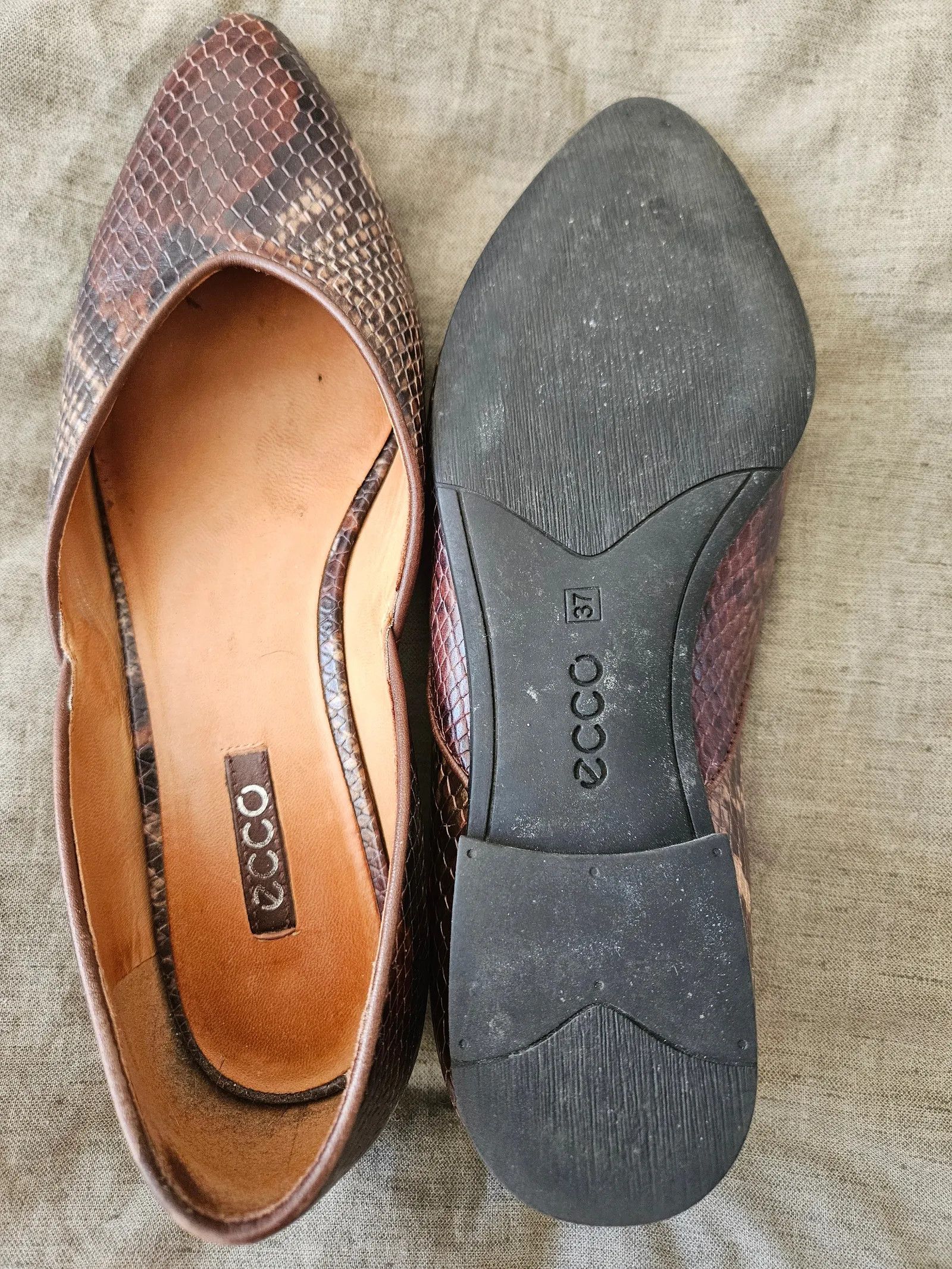 Ecco Ecco Ballet Flats Size US 7 / IT 37 - 2 Thumbnail